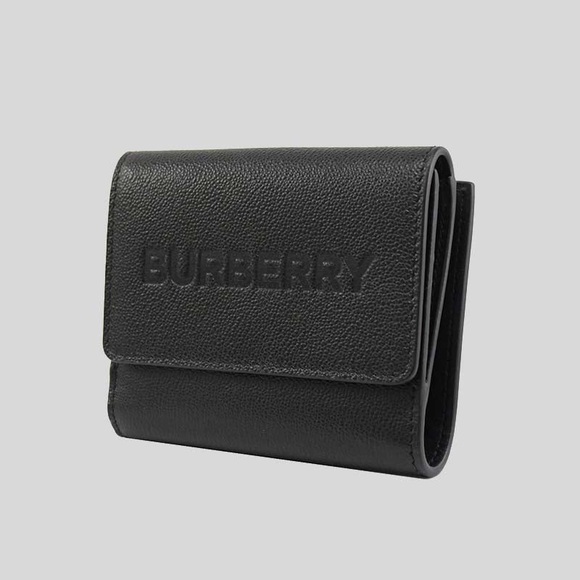 burberry black leather wallet - Picture 1 of 10